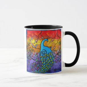 Enchantment Peacock Mug