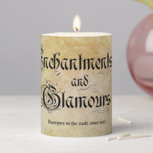 Enchantments and Glamours Pillar Candle