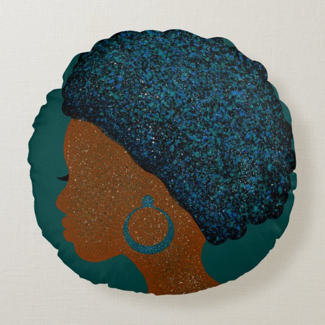 Enchantress Round Pillow (Front)