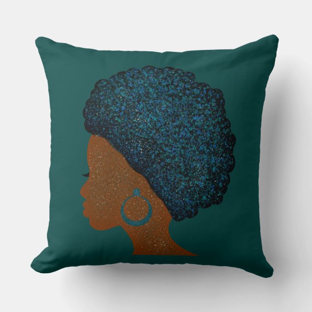 Enchantress Throw Pillow (Front)