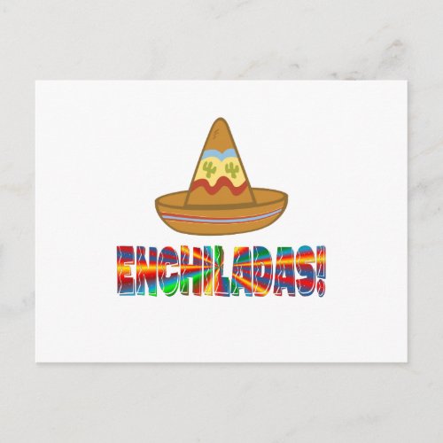 Enchilada Love Postcard