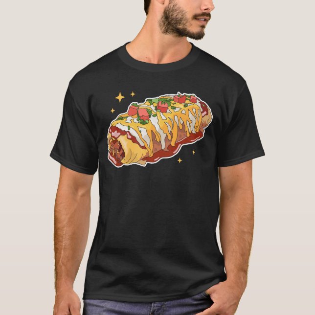 Enchiladas Mexican Enchiladas T-Shirt (Front)