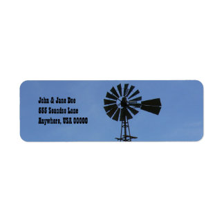 Encino, NM Windmill Label