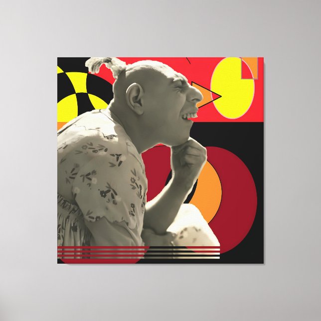 Encircled Hour of Delicacy Canvas Print (Front)