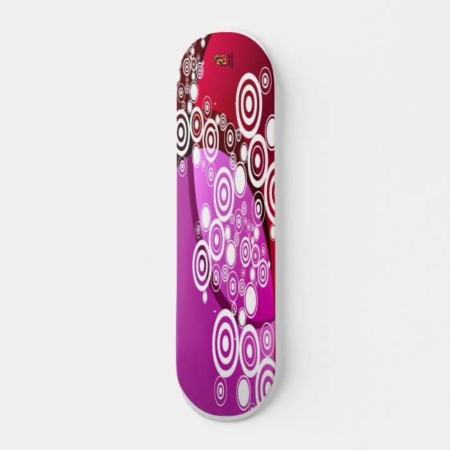 Encircled Skateboard Deck (Front)