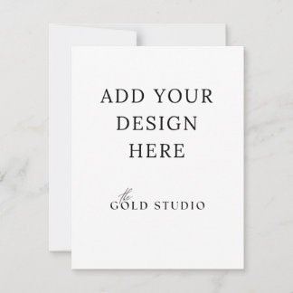 Enclosure Card Blank Template (4.25 x 5.5) 