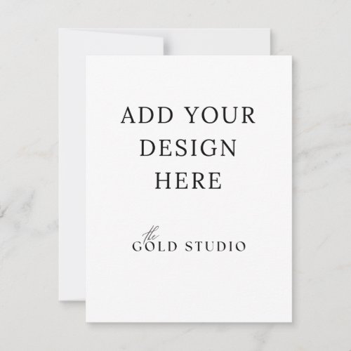 Enclosure Card Blank Template 425 x 55 