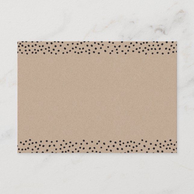 ENCLOSURE rustic gold mini confetti kraft black (Front)