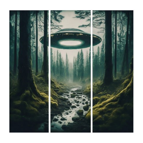 Encounter in the Woods Triptych