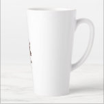 Encounters with Deer  Latte Mug<br><div class="desc">Step into the tranquil world where deer roam freely,  symbolizing gentleness,  intuition,  and a deep connection to nature. This representation of the deer invites contemplation on wilderness,  resilience,  and the quiet magic of the animal kingdom. A perfect choice for those who appreciate natural elegance and wildlife</div>