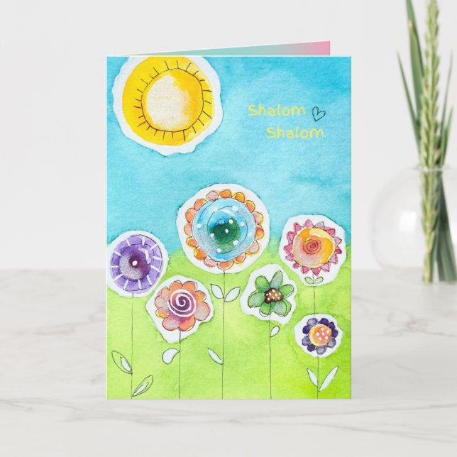 EncourageMe "Shalom Shalom" Card (Front)