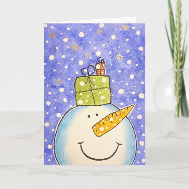 EncourageMe Snowman Card (Front)