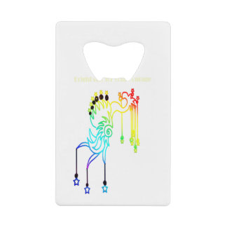 Encouragement & Achievement Credit Card Bottle Opener
