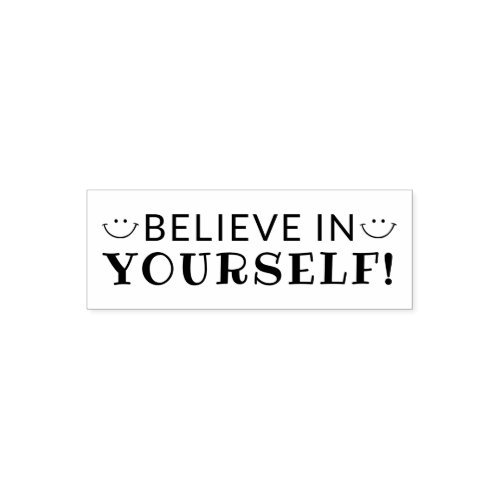 Encouragement Believe In Yourself Teachers Self_inking Stamp