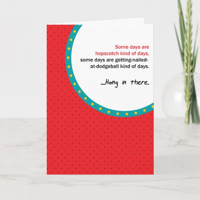 Encouragement card (Front)