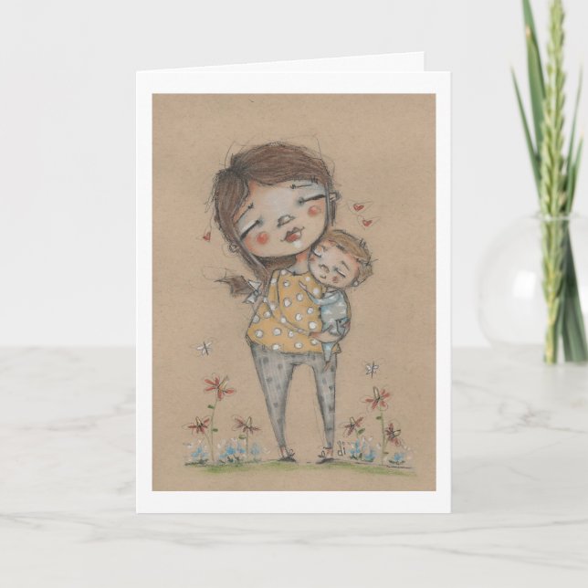 Encouragement Card for New Mom (Front)