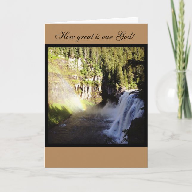 Encouragement Christian Card (Front)