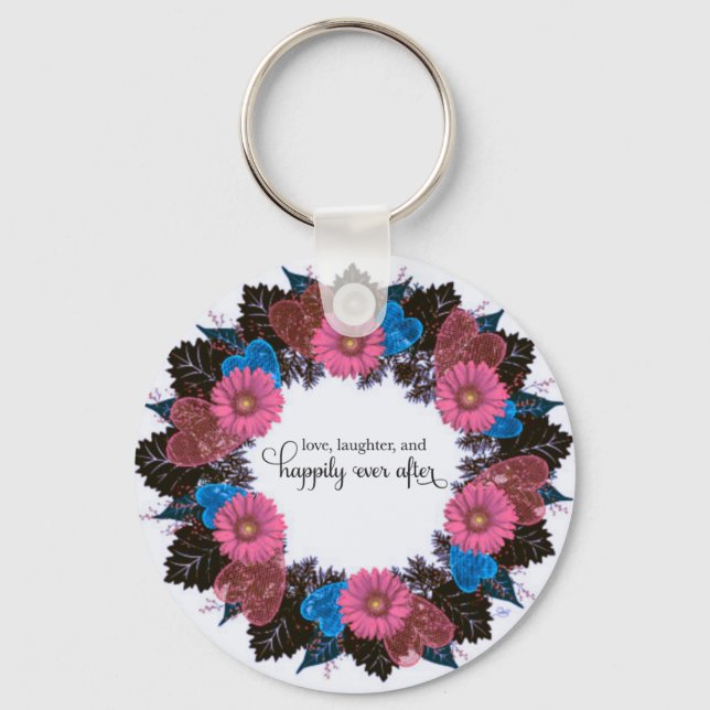 Encouragement Enlightenment Comfort Hope Keychain (Front)