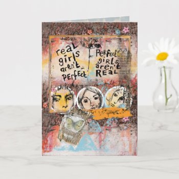 Encouragement For Teen Girl Or Young Woman Mixed M Card by DragonfireDesigns at Zazzle