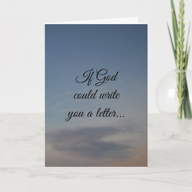 Encouragement for Worry Card (Front)