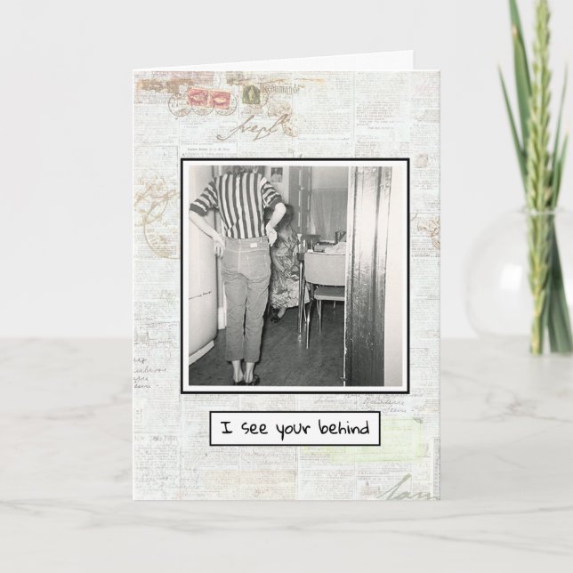 Encouragement Funny Card (Front)