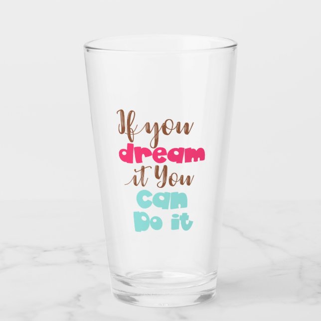 Encouragement! Glass (Front)