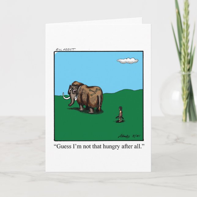 Encouragement Greeting Card Humor (Front)