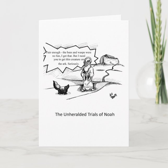 Encouragement Humor Greeting Card (Front)