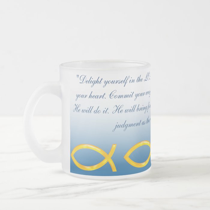 Encouragement  mug with Christianity Symbols