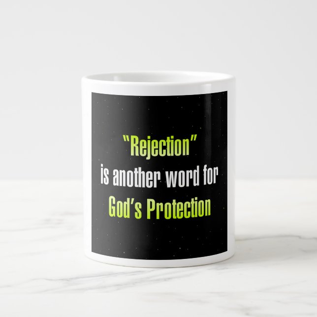 Encouragement Quote # 129 Giant Coffee Mug (Front)