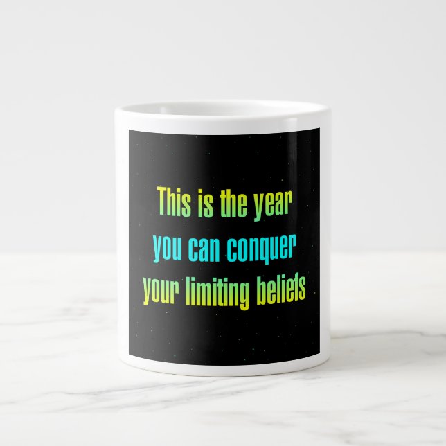 Encouragement Quote # 172 Giant Coffee Mug (Front)