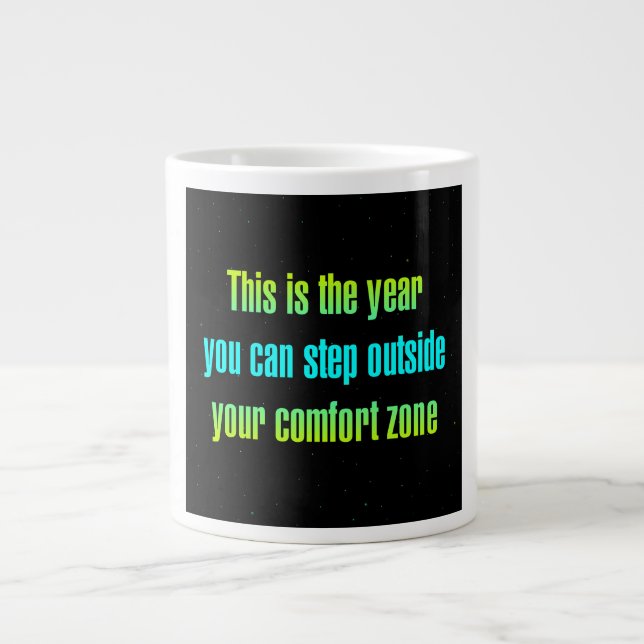 Encouragement Quote # 227 Giant Coffee Mug (Front)