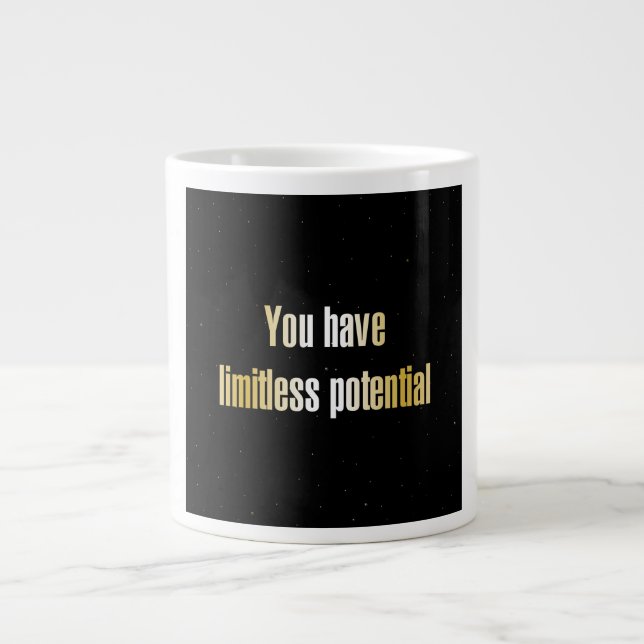 Encouragement Quote # 328 Giant Coffee Mug (Front)