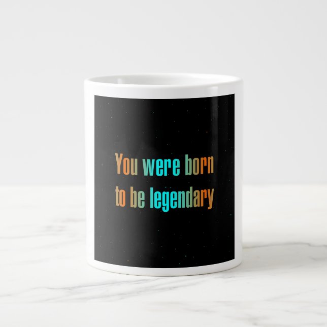 Encouragement Quote # 345 Giant Coffee Mug (Front)