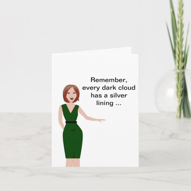 Encouragement - Sarcastic Card (Front)