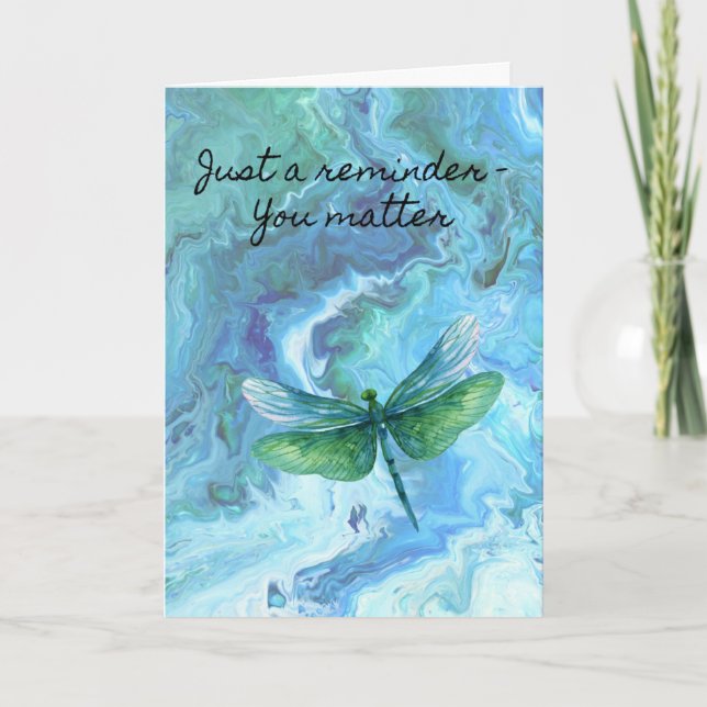 Encouragement support card (Front)