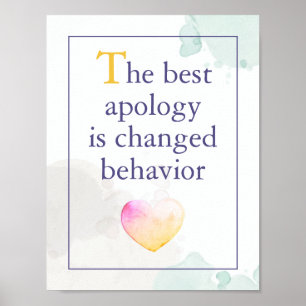 Encouragement Teachers Classroom Watercolor Poster