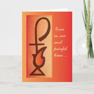 Encouragement Thinking of You, Shepherd Staff & Fl Card