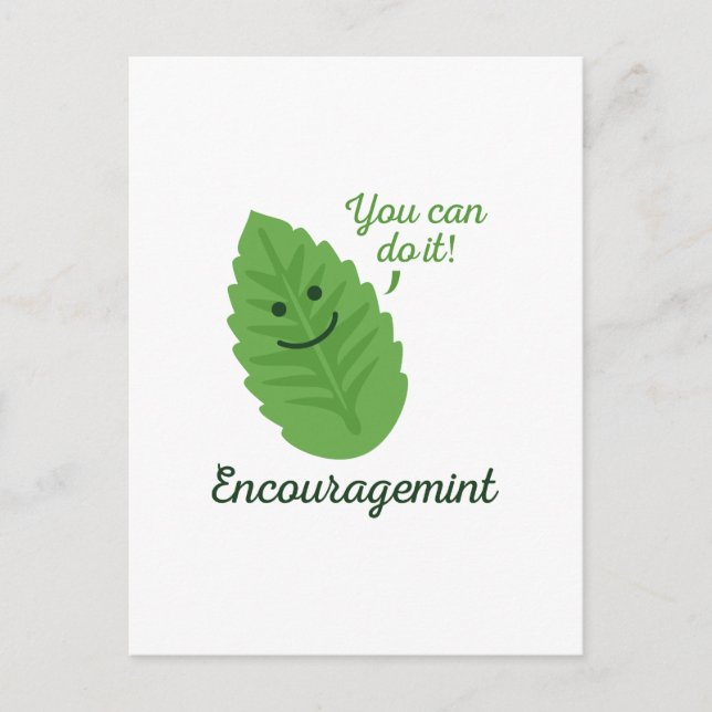 Encouragemint Postcard (Front)