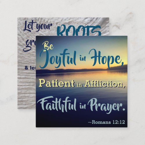 Encouraging Bible Verse Memorization Cards