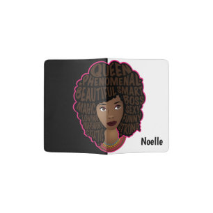 Encouraging Black Women   Black & White Passport Holder