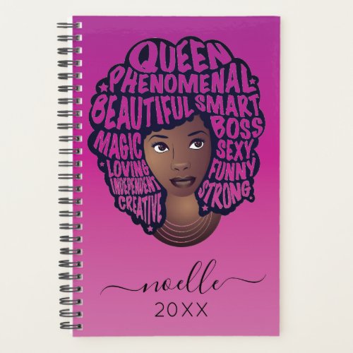 Encouraging Black Women Magenta Planner