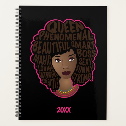 Encouraging Black Women Natural Hair Black Planner