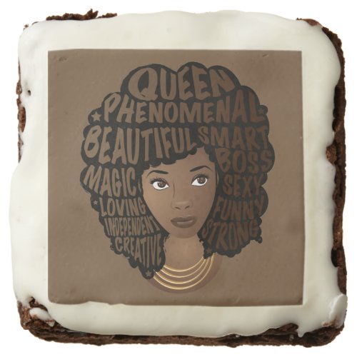 Encouraging Black Women Natural Hair Brown Brownie