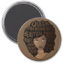 Encouraging Black Women, Natural Hair, Brown Magnet