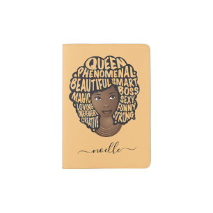 Encouraging Black Women, Natural Hair, Yellow Passport Holder