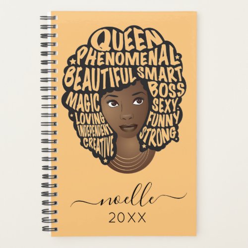 Encouraging Black Women Yellow Planner