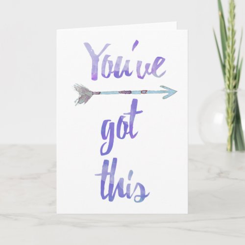 Encouraging Cards Encouragement Card You Got This