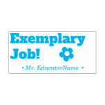 [ Thumbnail: Encouraging "Exemplary Job!" Teacher Rubber Stamp ]