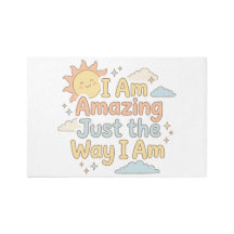 Encouraging Kids Room Quote Amazing Just As I Am